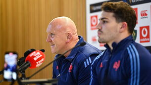 <p>ULTIMATE CHALLENGE: Defence coach Shaun Edwards, left, and Antoine Dupont are preparing for the ultimate challenge when they take on France on Saturday. Pic: Seb Daly/Sportsfile</p>