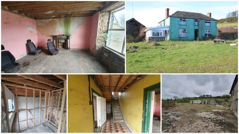 Before: Rockhouse exterior and interior. Before: Rockhouse exterior and interior.