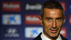 <p>NEW SPORTING DIRECTOR: Andrea Berta is primed to join Arsenal as their new sporting director. Pic: GABRIEL BOUYS / AFP</p>