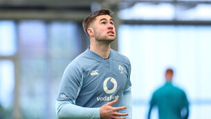 <p>STARTING BERTH: Ireland's Jack Crowley. Pic: Ben Brady</p>