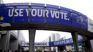 Officials linked to the European Parliament have been arrested as part of a corruption probe (Virginia Mayo/AP)