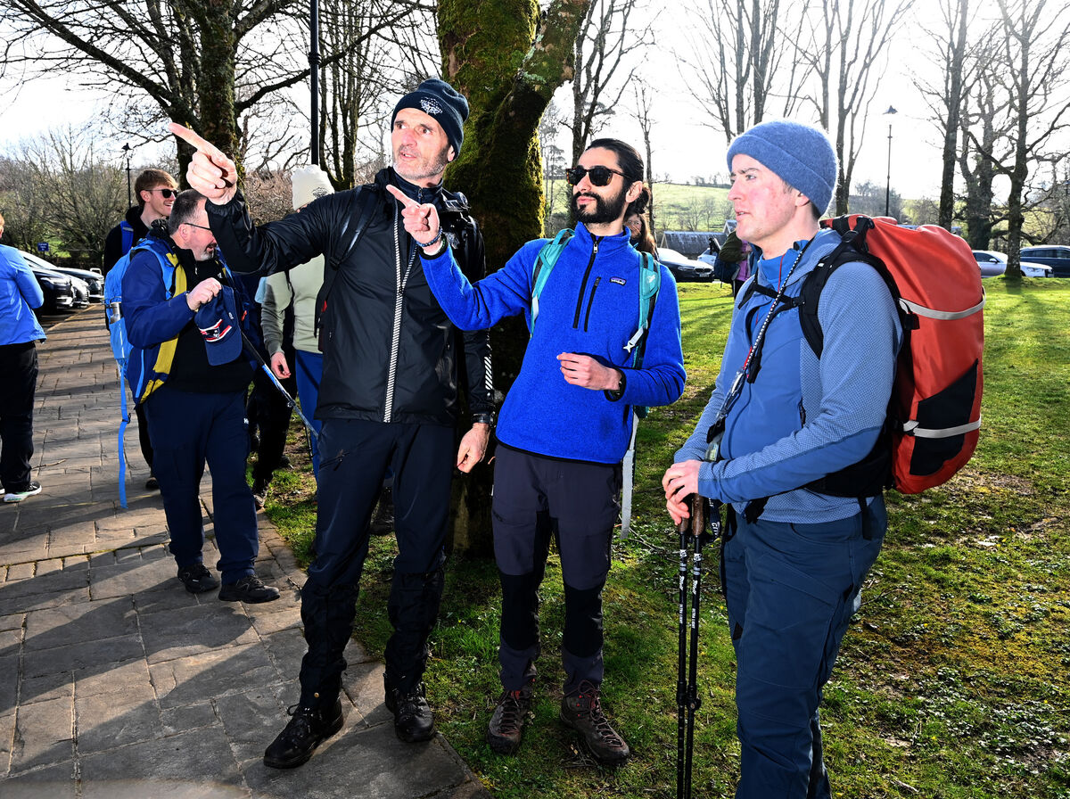 Niall Twamley, Pat Dineen and Siddhant Shahane. Picture: Eddie O'Hare Niall Twamley, Pat Dineen and Siddhant Shahane. Picture: Eddie O'Hare