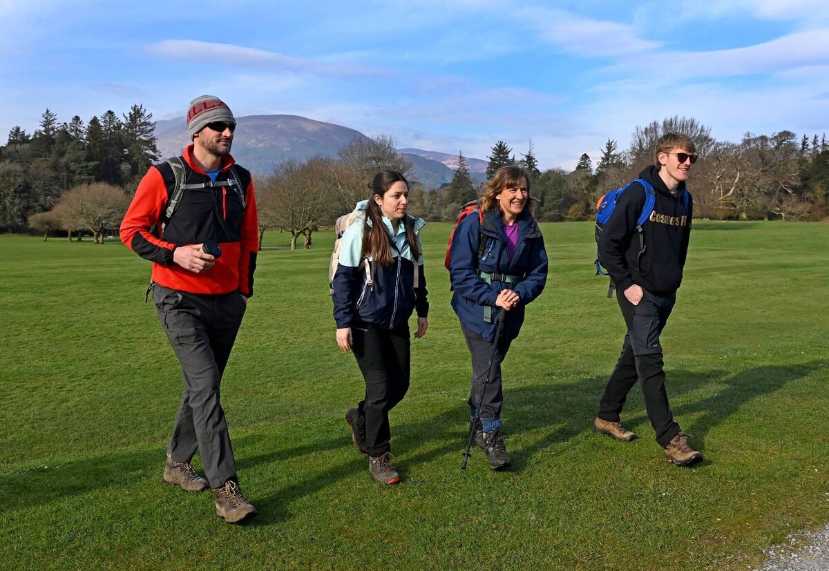 Members of The Cork Backpackers: Gary Salter, Alba Cugasti, Niall Murphy and Andrew Twomey. Picture: Eddie O'Hare Members of The Cork Backpackers: Gary Salter, Alba Cugasti, Niall Murphy and Andrew Twomey. Picture: Eddie O'Hare