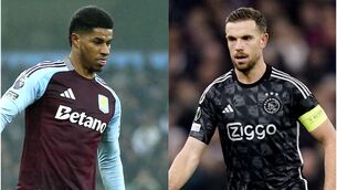 <p>Marcus Rashford (left) and Jordan Henderson have been recalled for England (Nigel French/Nick Potts/PA)</p>