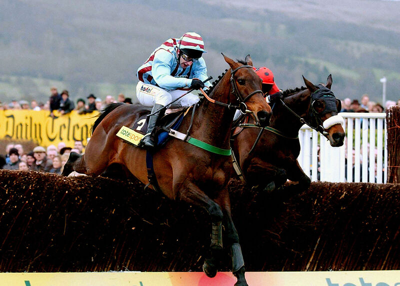 TOO LOW?: Best Mate ridden by jockey Jim Culloty. Those lucky enough to be at Cheltenham on Gold Cup day in 2004 witnessed history, as Best Mate joined an elite list with his third victory. Pic:Barry Batchelor/PA Wire.