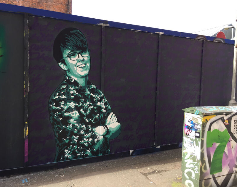 A mural of journalist Lyra McKee in Belfast. Ms McKee died after she was shot by dissident republican group the New IRA while observing clashes with police in the Creggan estate in Derry. Picture: David Young/PA A mural of journalist Lyra McKee in Belfast. Ms McKee died after she was shot by dissident republican group the New IRA while observing clashes with police in the Creggan estate in Derry. Picture: David Young/PA