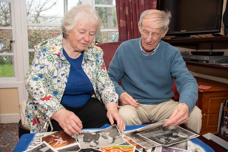 Kay and Tom Donnelly. Picture: Howard Crowdy