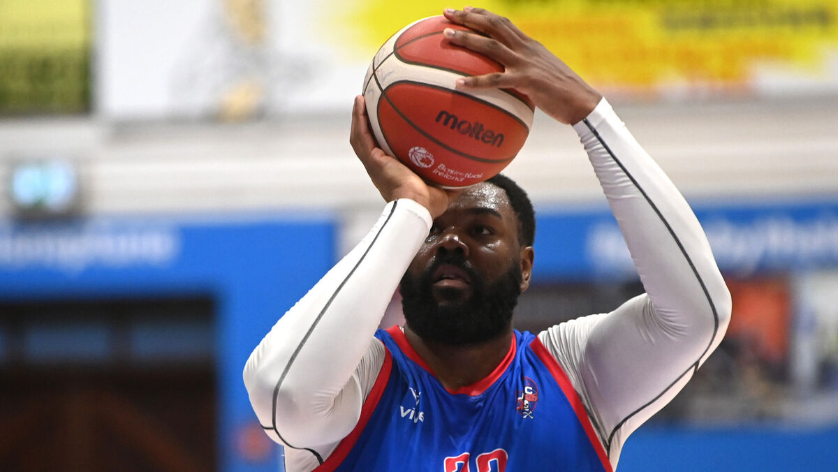  MEN'S MVP: Elijah Tillman is the most dominant force in Irish basketball and his presence on the floor instantly changes Demons. Pic: Eddie O'Hare