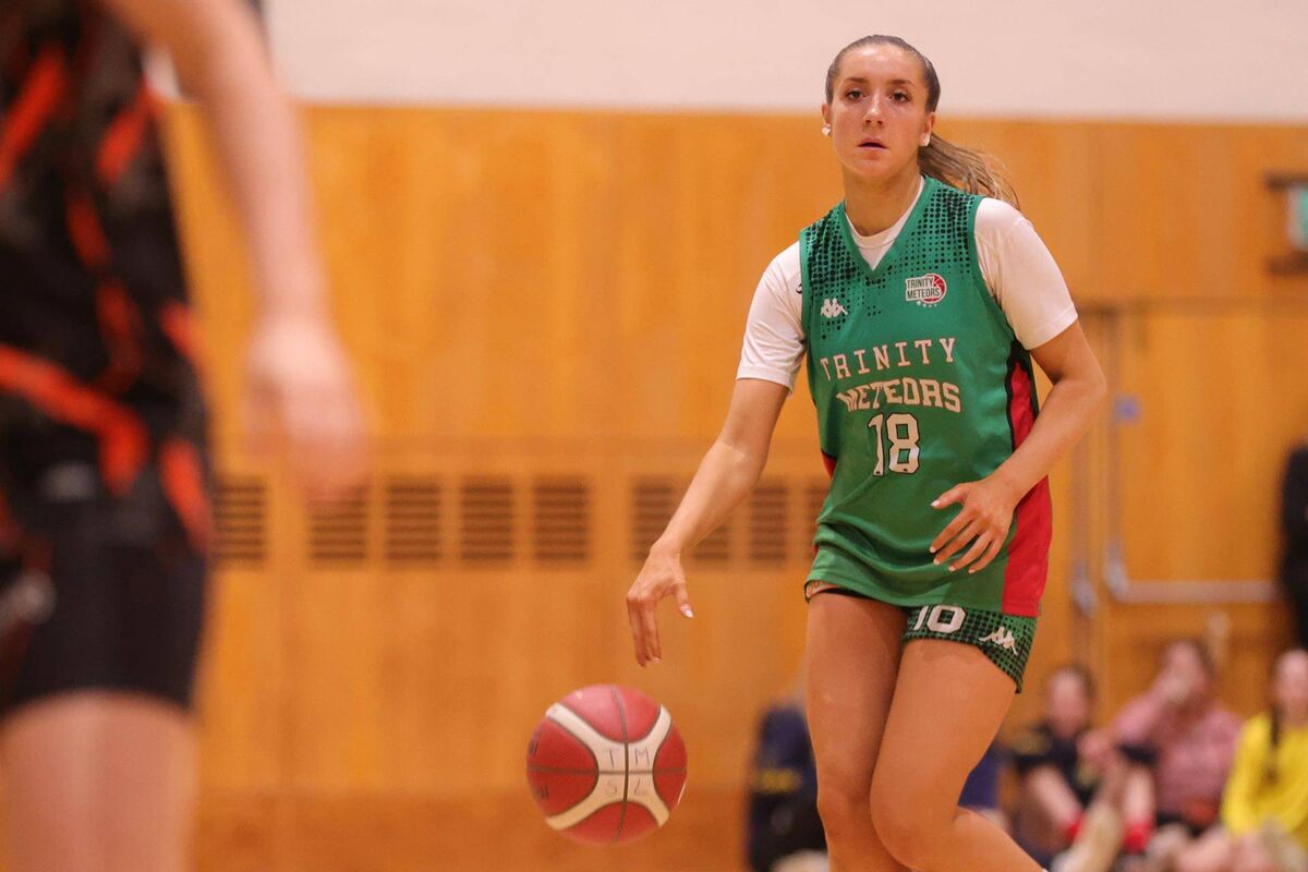 YOUNG WOMEN'S PLAYER OF THE YEAR: Grace Prenter is in her second year playing Super League and averaged 11.8 points a game, her second year in double figures. Pic: Baskeball Ireland