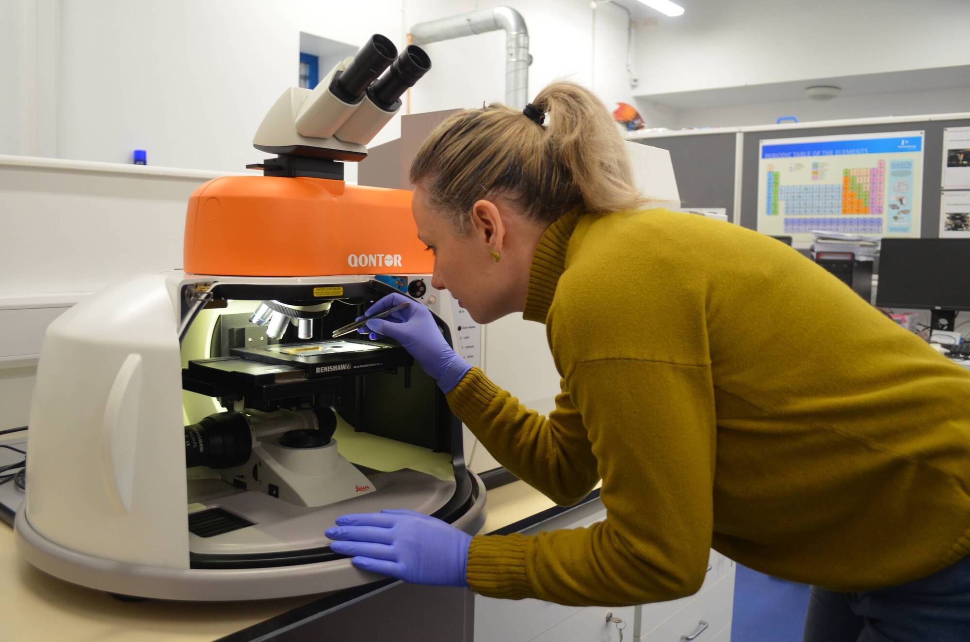 The international team, led by UCC's Dr Valentina Rossi (pictured) showed that the feathers of an ancient vulture were preserved in microscopic 'feather pigment structures'. Picture: Dirleane Ottonelli