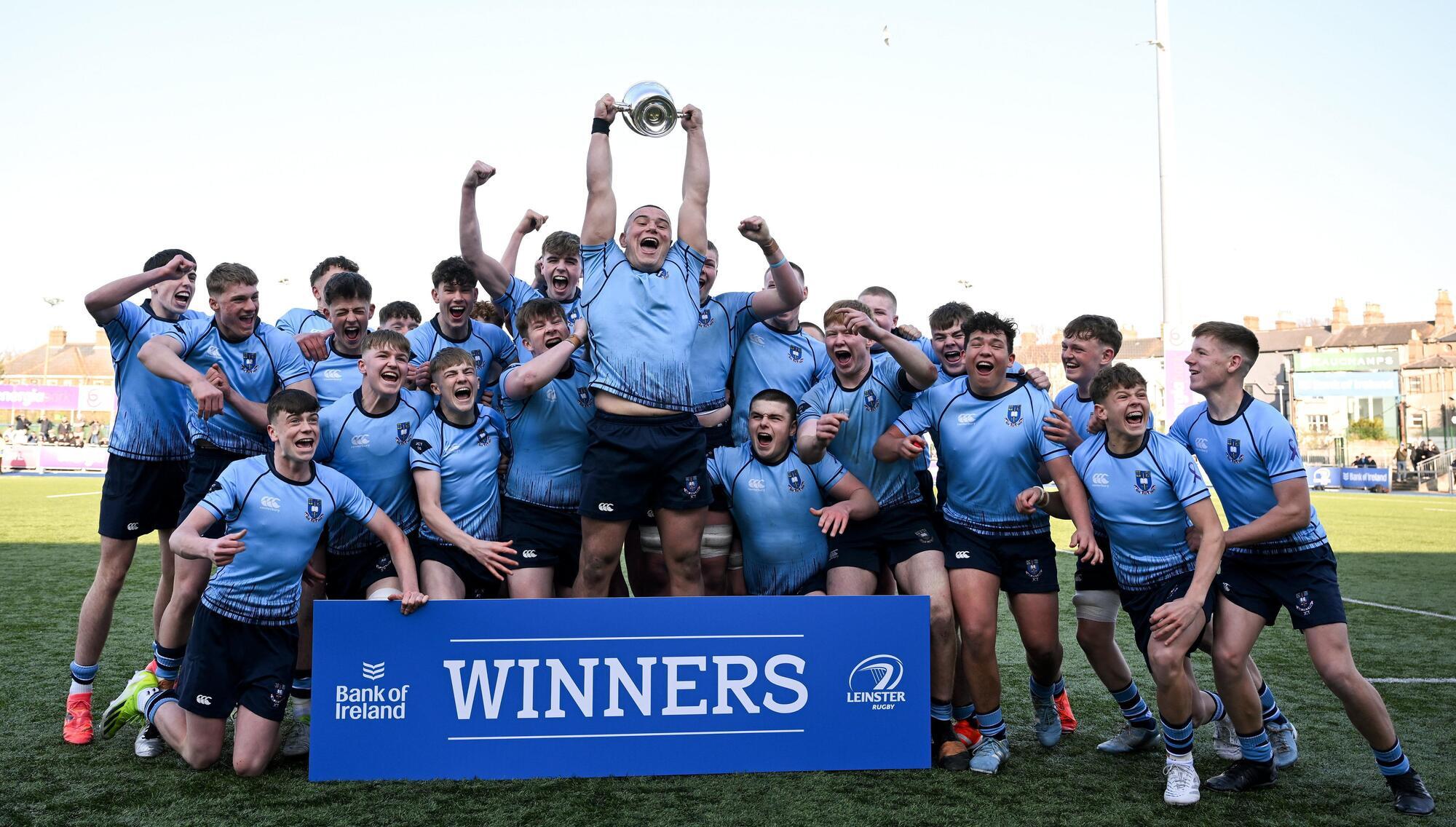 Herbie Boyle's four try haul helps St Michael's College claim Leinster Schools Junior Cup