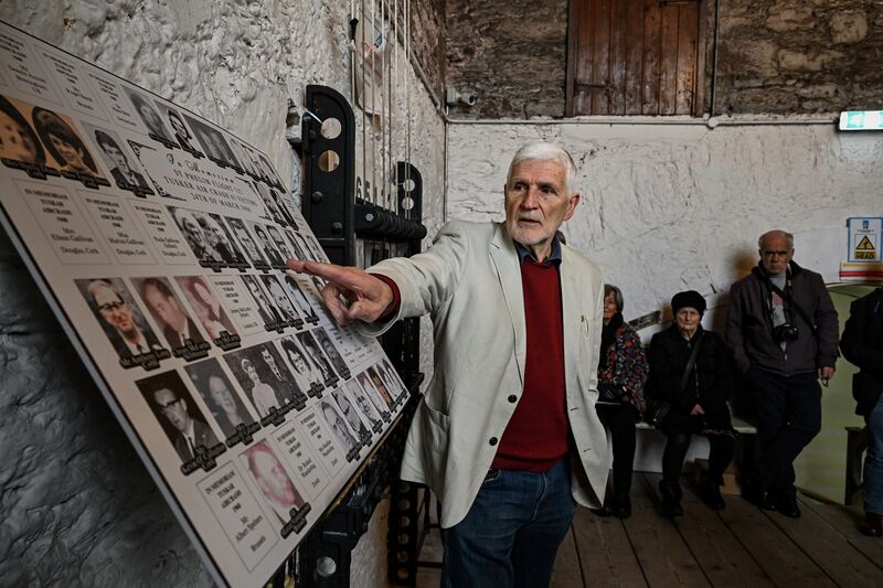Jerome McCormick from Cobh in the Shandon Bell Tower, Cork, on the 56th snniversary of the tragedy. Picture: Chani Anderson