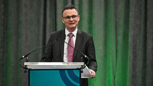 <p>Minister for Arts, Media, Communications, Culture and Sport, Patrick O'Donovan TD. Pic: Sam Barnes/Sportsfile</p>