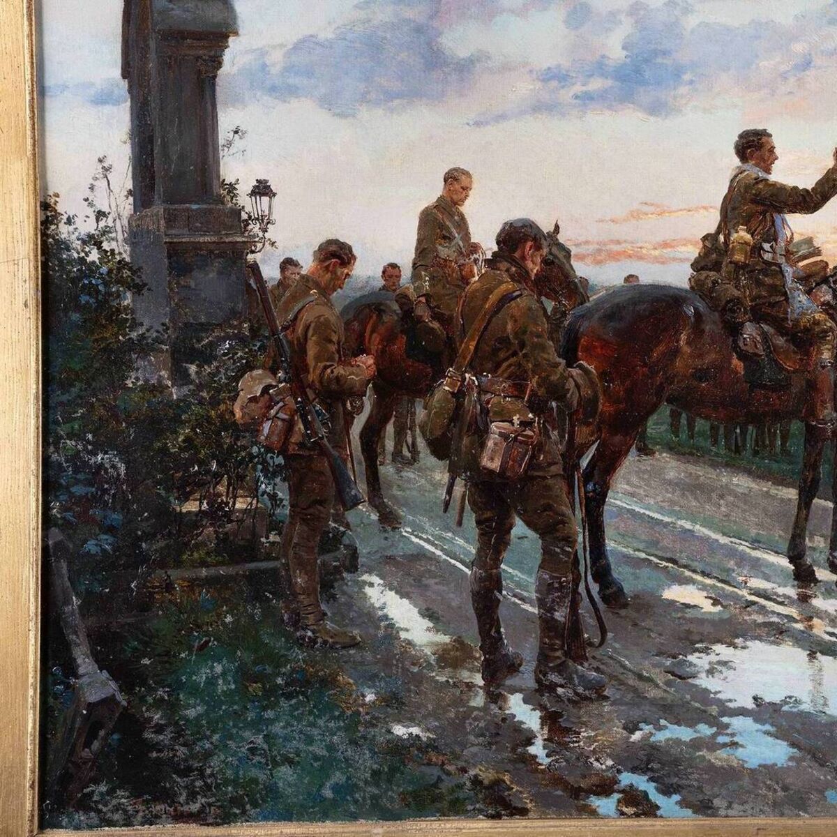 Iconic First World War painting featuring Munster battalion goes