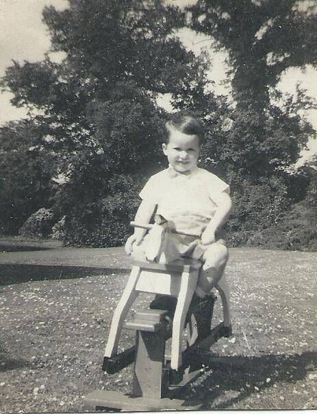 Michael Byrne as a child. He was transferred from Tuam mother and baby home to Temple Hill in Dublin within weeks because of a disability in his leg. Michael Byrne as a child. He was transferred from Tuam mother and baby home to Temple Hill in Dublin within weeks because of a disability in his leg.