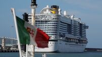 Cruise ship locked down over coronavirus fears in Italy
