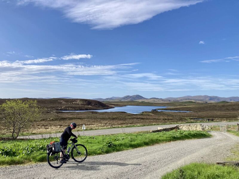 The Johnsons on their first cycling holiday in the Outer Hebrides cycling The Johnsons on their first cycling holiday in the Outer Hebrides cycling