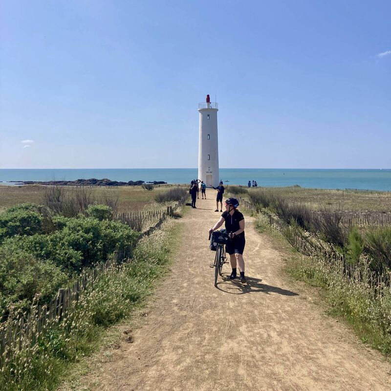 The Johnsons stop by a French lighthouse The Johnsons stop by a French lighthouse