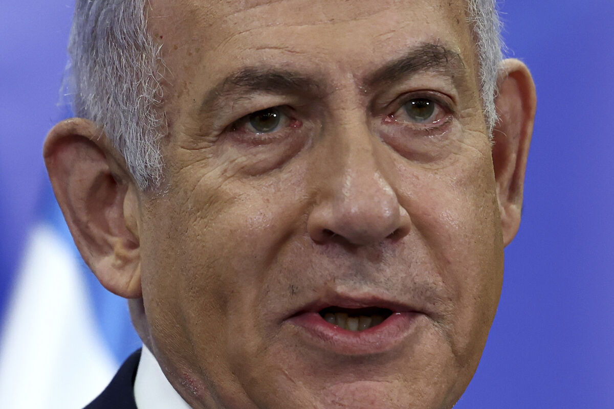 Israeli Prime Minister Benjamin Netanyahu. Picture: Evelyn Hockstein/Pool Photo via AP