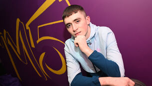 <p>'It’s a strong person who can express their feelings': Aaron Murphy who raps under the name Rebel, in the M5 sound studio at Nicholas Well Lane, Cork. Picture: Larry Cummins</p>