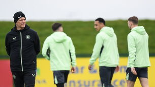 <p>BUILDING COHESION:Heimir Hallgrímsson is of the belief that with the passing of time – this is his eight game at the helm – coherence will strengthen their backbone. Pic: Stephen McCarthy/Sportsfile</p>