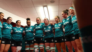<p>SHOWING UP: Ireland came within two points of France in a second half performance where they fought hard and did not give up. Pic: ©INPHO/Ben Brady</p>