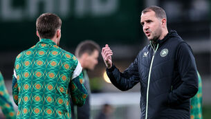 <p>John O'Shea says Ireland are "pretty much nearly there with the core group" of players. Pic: ©INPHO/Ryan Byrne</p>