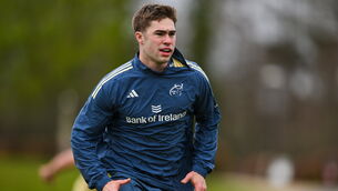 <p>Jack Crowley during a Munster Rugby squad training session. Pic: Shauna Clinton/Sportsfile</p>