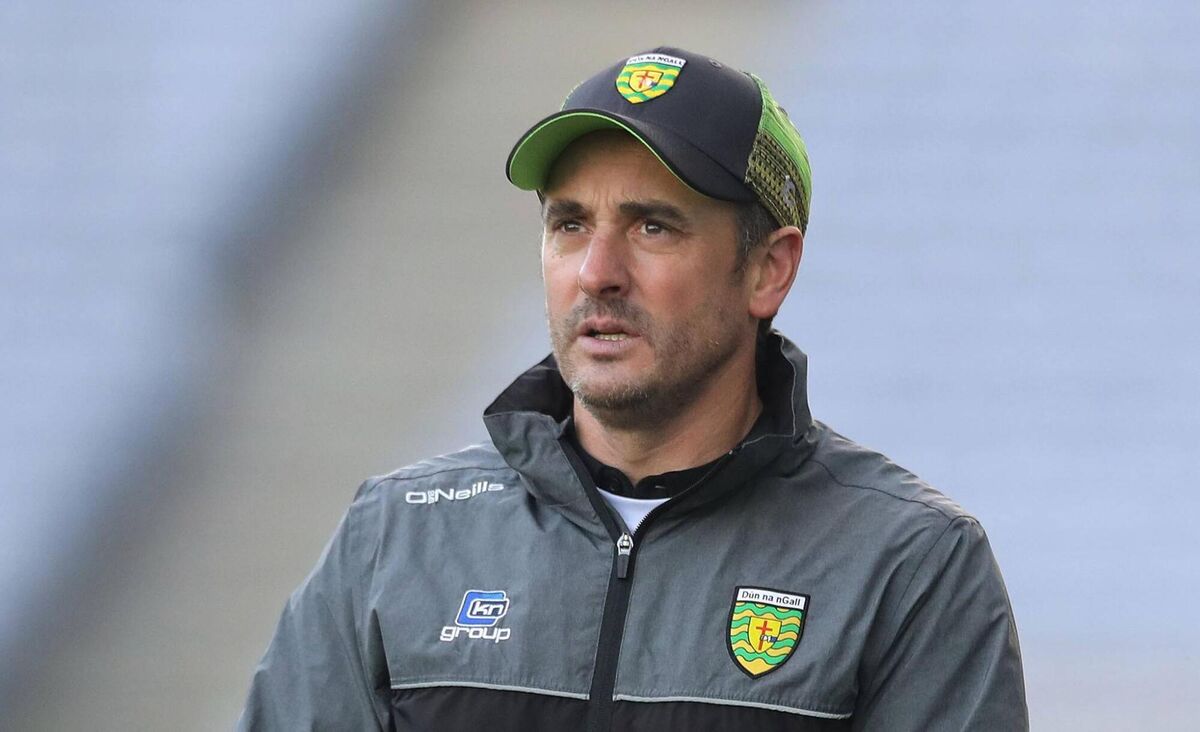 Donegal manager Mickey McCann believes his team are nowhere near where they need to be. File picture: Lorraine O’Sullivan/Inpho