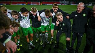 <p>Ireland have qualified for the U17 World Cup after finishing as one of the four best runners-up across the seven groups. Pic: Ben McShane/Sportsfile</p>