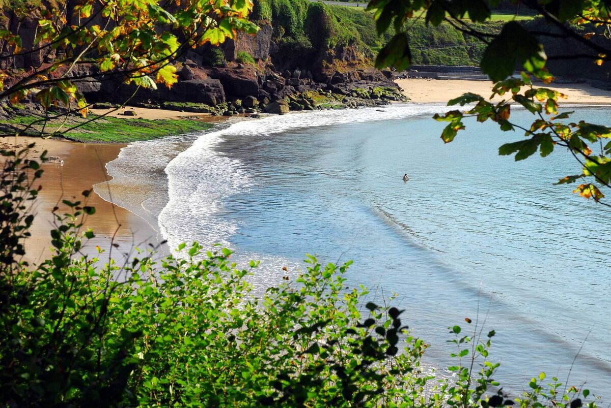 Dunmore East, a popular spot with visitors in the summer but a lovely spot for a stroll all year round.