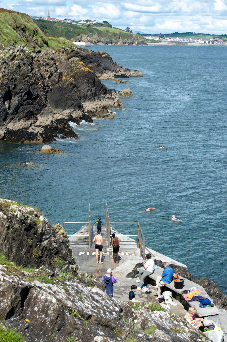  The Guillamene swimming cove in Tramore, Co Waterford. Picture: Dan Liiehan