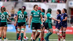 <p>LATEST FIRST: Ireland's Erin King. Pic: Ben Brady/Inpho</p>