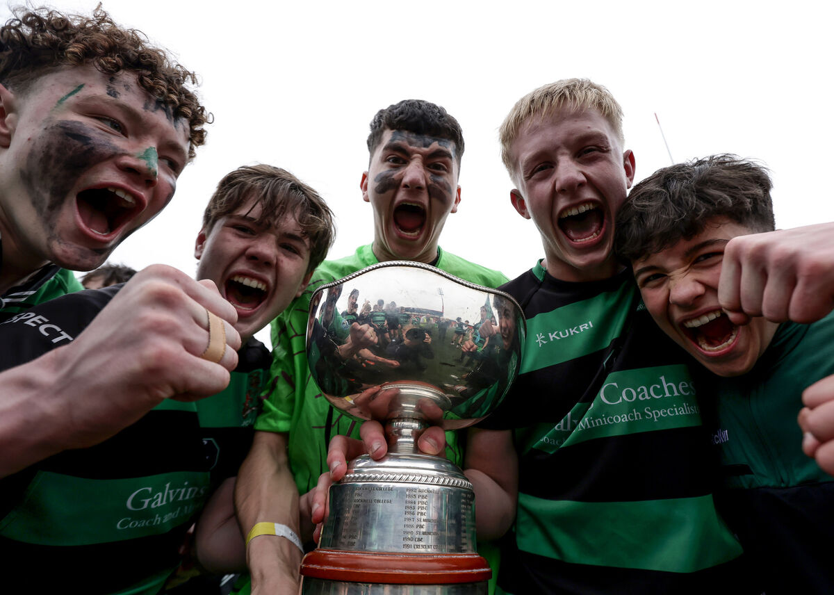 Bandon's Mark Whelton celebrates with fans after the match. Pic: ©INPHO/Andrew Conan Bandon's Mark Whelton celebrates with fans after the match. Pic: ©INPHO/Andrew Conan