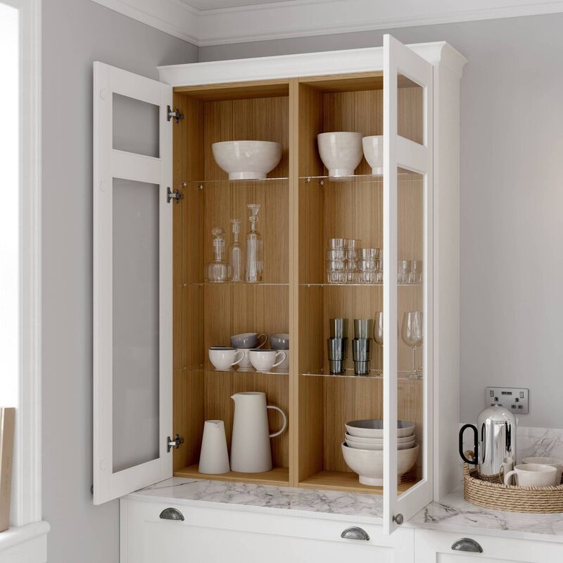 Stylish display cabinets showcase your favourite pieces to perfection. 
