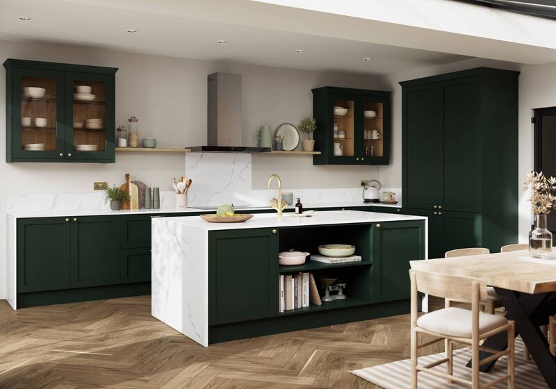 Maximise your island with seating, storage and a sink. 