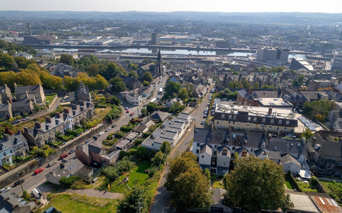 Aerial view of St Luke's Cross