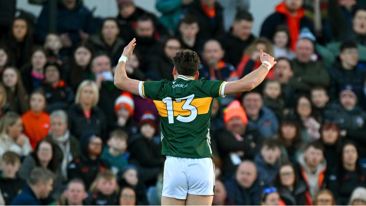 THE NEW KING: David Clifford: 'Anybody would want to play any Sunday.' Picture: Brendan Moran/Sportsfile