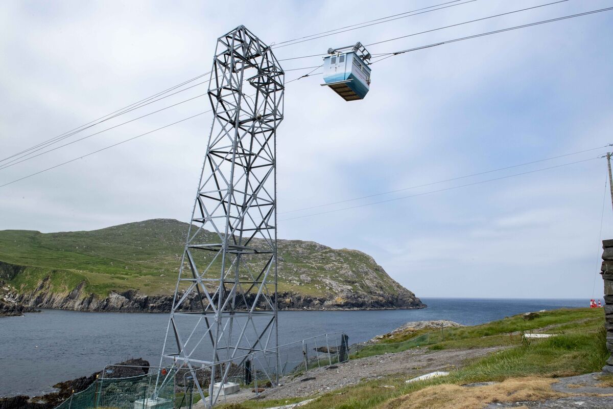 Dursey Island Cable Car, the only cable car in Europe that crosses open seawater, which enjoyed an extensive €1.6m upgrade in recent years. Pic: Brian Lougheed