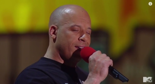 Vin Diesel sings tribute to Paul Walker at MTV Movie Awards