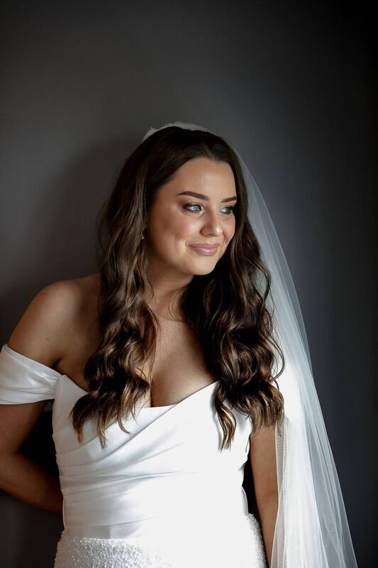 Bride Amber Coffey. Pictures: Evelyn Woodard Bride Amber Coffey. Pictures: Evelyn Woodard