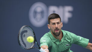 Novak Djokovic is closing in on another title (Rebecca Blackwell/AP)
