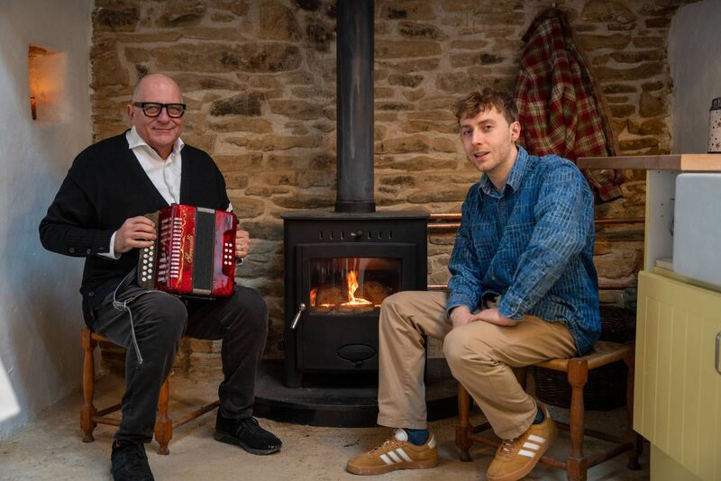 Hugh Wallace and Kieran Cotter.