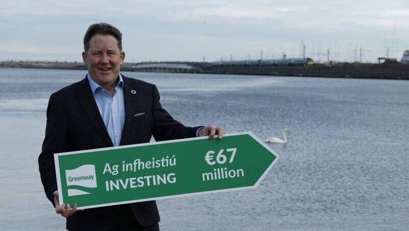 Darragh O'Brien was part of the 14,000 strong local group objecting to the water plant in Clonshaugh in 2019. Darragh O'Brien was part of the 14,000 strong local group objecting to the water plant in Clonshaugh in 2019.