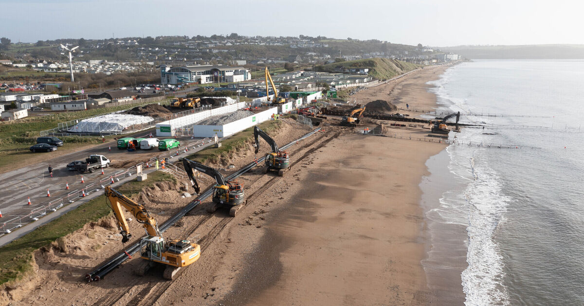 90 m lange Rohrleitungen am Strand von East Cork „ein wichtiger ...