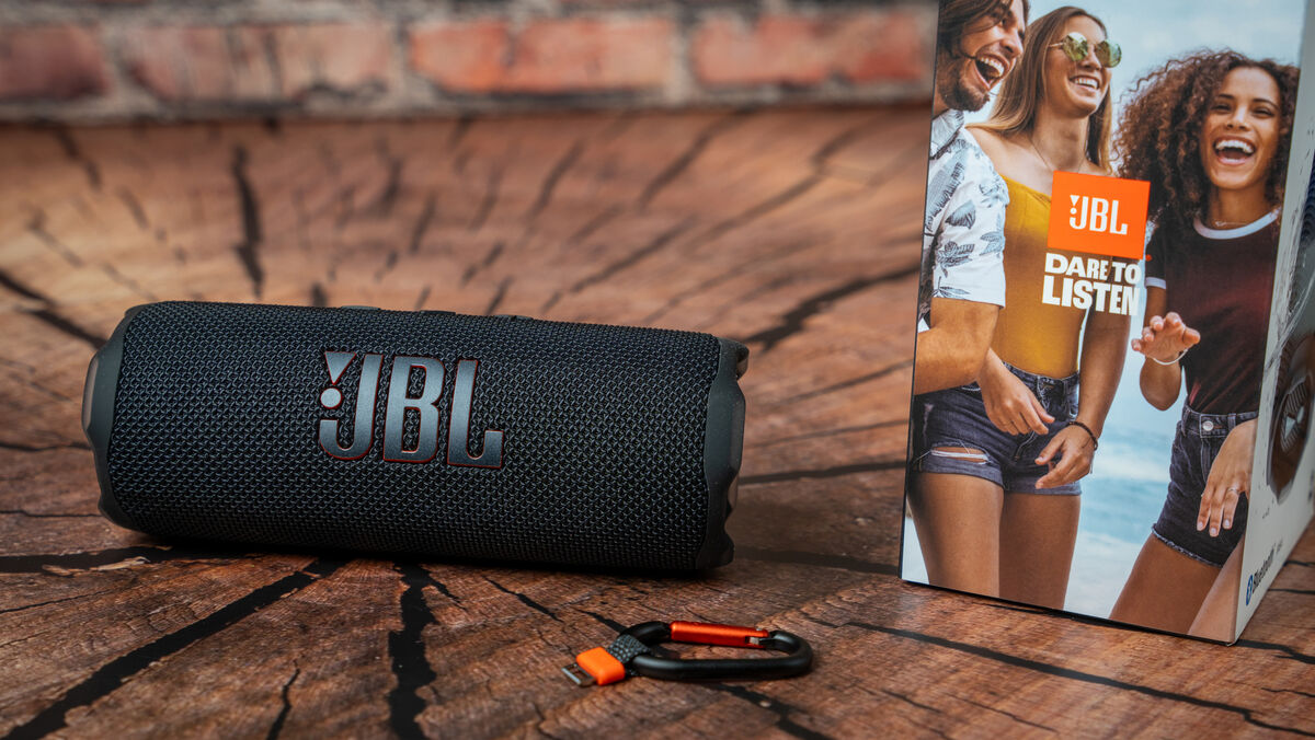 The Flip 7 is small but mighty with a boosted output of 35W. Picture: Noel Campion.