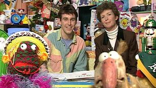 <p>President Mary Robinson replies to allegations that she has smelly feet. On November 7, 1990 the people of Ireland voted and Mary Robinson became the first woman President of Ireland. Just weeks later, and ahead of her formal inauguration, Mrs Robinson paid a visit to Zig and Zag, Dustin, and Ray D’Arcy on The Den.</p>