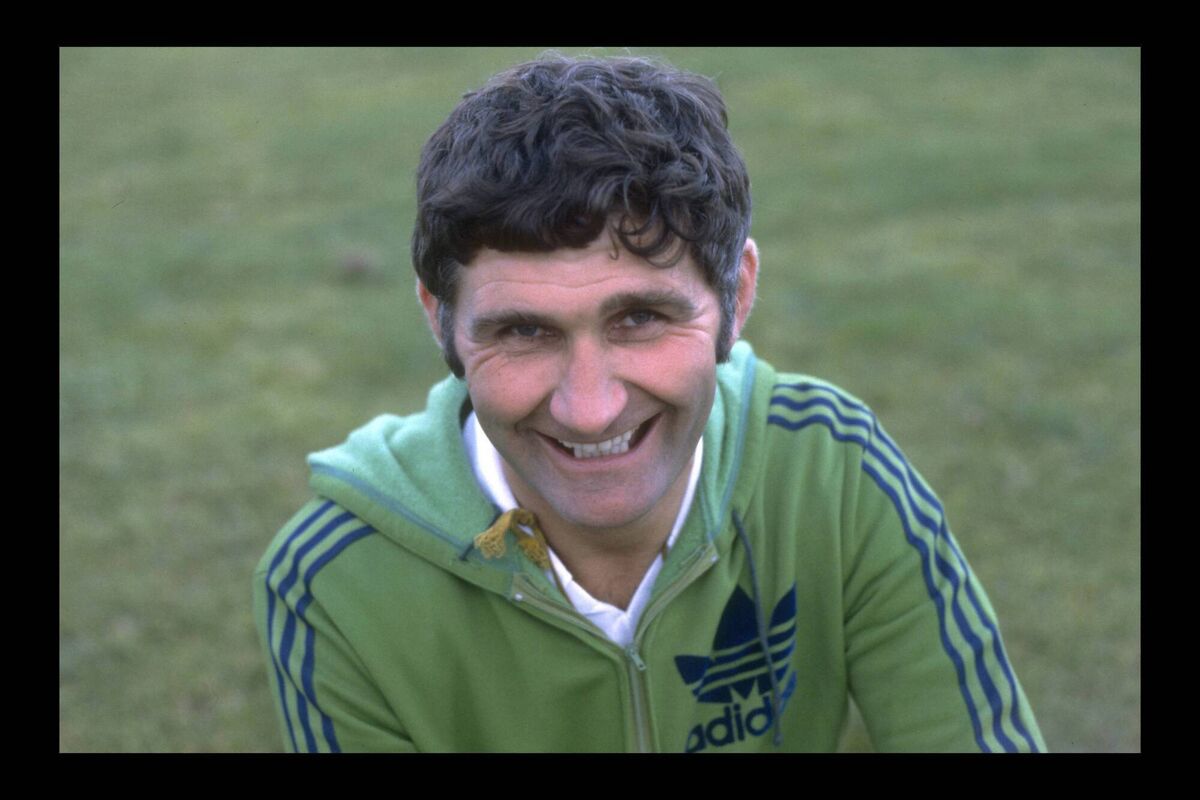 EARN YOUR STRIPES: Mick O'Dwyer in adidas gear at Kerry training.  