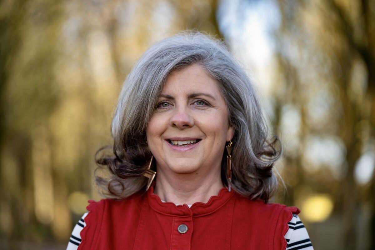 Deirdre McArdle: I tried to keep my grey hair at bay for 20 years. Picture: Chani Anderson
