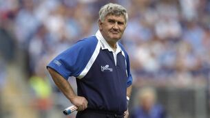 <p>HIGH SUMMERS: Mick O'Dwyer takes charge of Laois in the 2006 Bank of Ireland Leinster Senior Football Semi-Final against Dublin. Pic: Ray Lohan / SPORTSFILE</p>